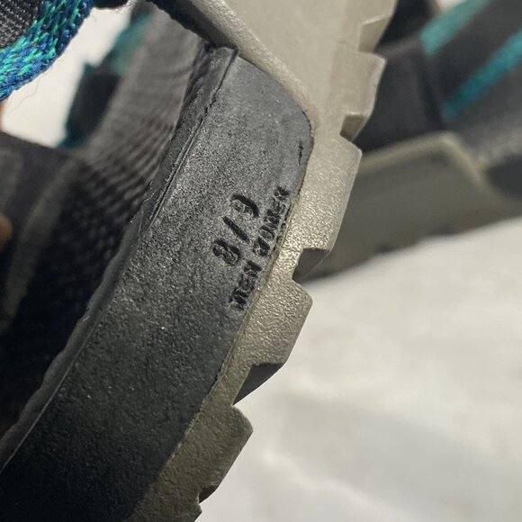 Bedrock Cairn Evo Sandals Teal and Black Sport Sandals with Adjustable Straps - Picture 5 of 5